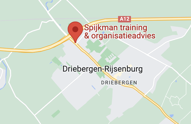 Routebeschrijving Spijkman training & organisatieadvies
